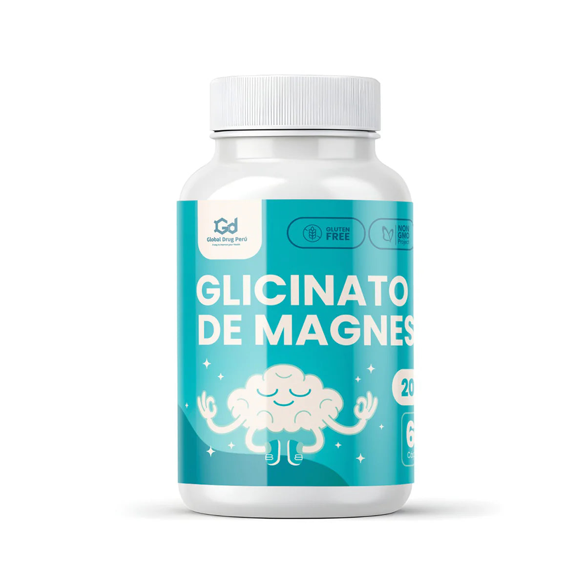 Glicinato de Magnesio 200mg