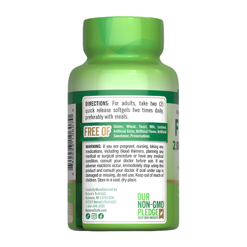 Omega 3 Fish Oil 2000 mg
